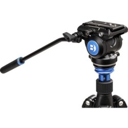 Benro Kit Trípode A2573F S4PRO | tripode video aluminio | kit tripode con rotula fluida | tripode video altura 177cm