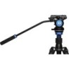 Benro Kit Trípode A2573F S4PRO | tripode video aluminio | kit tripode con rotula fluida | tripode video altura 177cm