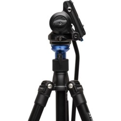 Benro Kit Trípode A2573F S4PRO | tripode video aluminio | kit tripode con rotula fluida | tripode video altura 177cm