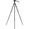 Benro Kit Trípode A2573F S6PRO | tripode video aluminio 6kg | kit tripode rotula fluida s6pro | tripode video base plana