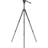 Benro Kit Trípode A2573F S6PRO | tripode video aluminio 6kg | kit tripode rotula fluida s6pro | tripode video base plana