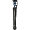 Benro Kit Trípode A2573F S6PRO | tripode video aluminio 6kg | kit tripode rotula fluida s6pro | tripode video base plana