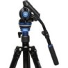 Benro Kit Trípode A2573F S6PRO | tripode video aluminio 6kg | kit tripode rotula fluida s6pro | tripode video base plana