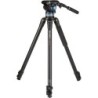 Benro Kit Trípode A373F S6PRO | tripode video magnesio aluminio | kit tripode rotula fluida s6pro | tripode video con barra pano