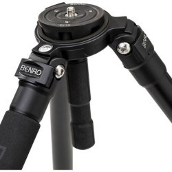 Benro Kit Trípode A373F S6PRO | tripode video magnesio aluminio | kit tripode rotula fluida s6pro | tripode video con barra pano