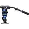 Benro Kit Trípode A373F S6PRO | tripode video magnesio aluminio | kit tripode rotula fluida s6pro | tripode video con barra pano