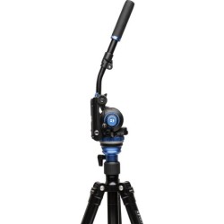 Benro Kit Trípode A373F S6PRO | tripode video magnesio aluminio | kit tripode rotula fluida s6pro | tripode video con barra pano