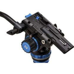 Benro Kit Trípode A373F S6PRO | tripode video magnesio aluminio | kit tripode rotula fluida s6pro | tripode video con barra pano