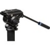 Benro Kit Monopié A48FD S4PRO | monopie de video con base | kit monopie rotula fluida s4pro | monopie plegable para viaje