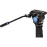 Benro Kit Monopié A48FD S4PRO | monopie de video con base | kit monopie rotula fluida s4pro | monopie plegable para viaje