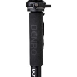 Benro Kit Monopié A48FD S4PRO | monopie de video con base | kit monopie rotula fluida s4pro | monopie plegable para viaje