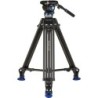 Benro Kit Trípode A673TM S8PRO | tripode video doble tubo | kit tripode rotula s8pro carga 8kg | tripode video base plana 75mm