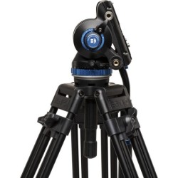 Benro Kit Trípode A673TM S8PRO | tripode video doble tubo | kit tripode rotula s8pro carga 8kg | tripode video base plana 75mm