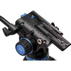 Benro Kit Trípode A673TM S8PRO | tripode video doble tubo | kit tripode rotula s8pro carga 8kg | tripode video base plana 75mm
