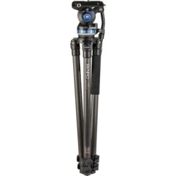 Benro Kit Trípode Carbono C373F S8PRO | tripode carbono video ligero | kit tripode rotula s8pro carbono | tripode video carga 8k