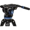 Benro Kit Trípode Carbono C373F S8PRO | tripode carbono video ligero | kit tripode rotula s8pro carbono | tripode video carga 8k