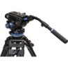 Benro Kit Trípode Carbono C373F S8PRO | tripode carbono video ligero | kit tripode rotula s8pro carbono | tripode video carga 8k