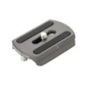 Benro PU50X Placa Arca | placa arca swiss compacta | placa liberacion rapida vx20 g36pt | placa antigiro camara