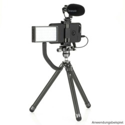 Benro TablePod Flex FS20 | mini tripode flexible carbono | tripode de mesa con rotula fs20 | tripode portatil para camara y movi