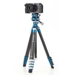 Benro CyanBird Carbono FS20PRO | tripode carbono viaje ligero | kit tripode rotula hibrida carbono | tripode compacto foto y vid