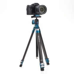 Benro MiniBird CyanBird N00P | mini tripode viaje hibrido | kit mini tripode rotula n00p | tripode compacto carbono aluminio