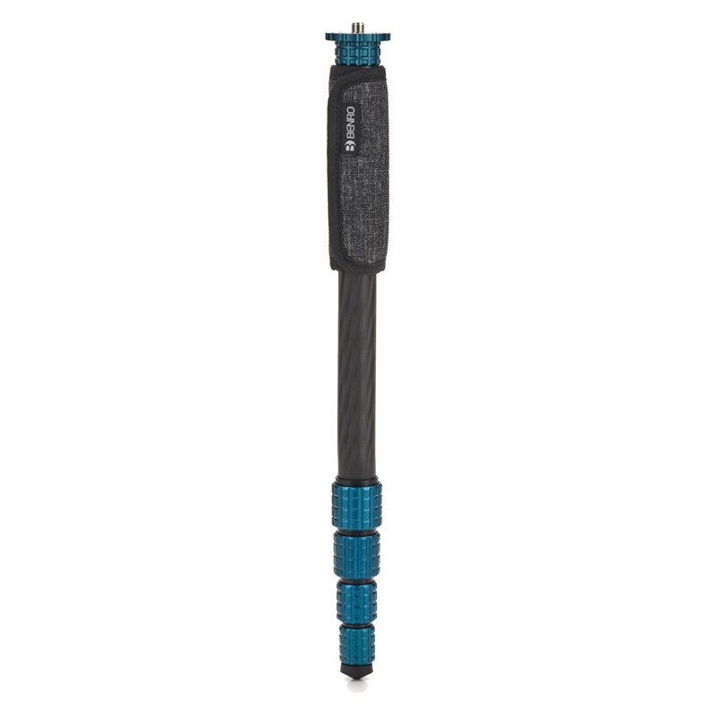 Benro Monopié MSSL09C Superslim | monopie de carbono ultrafino | monopie ligero fotografia viaje | monopie carga 15kg fibra carb