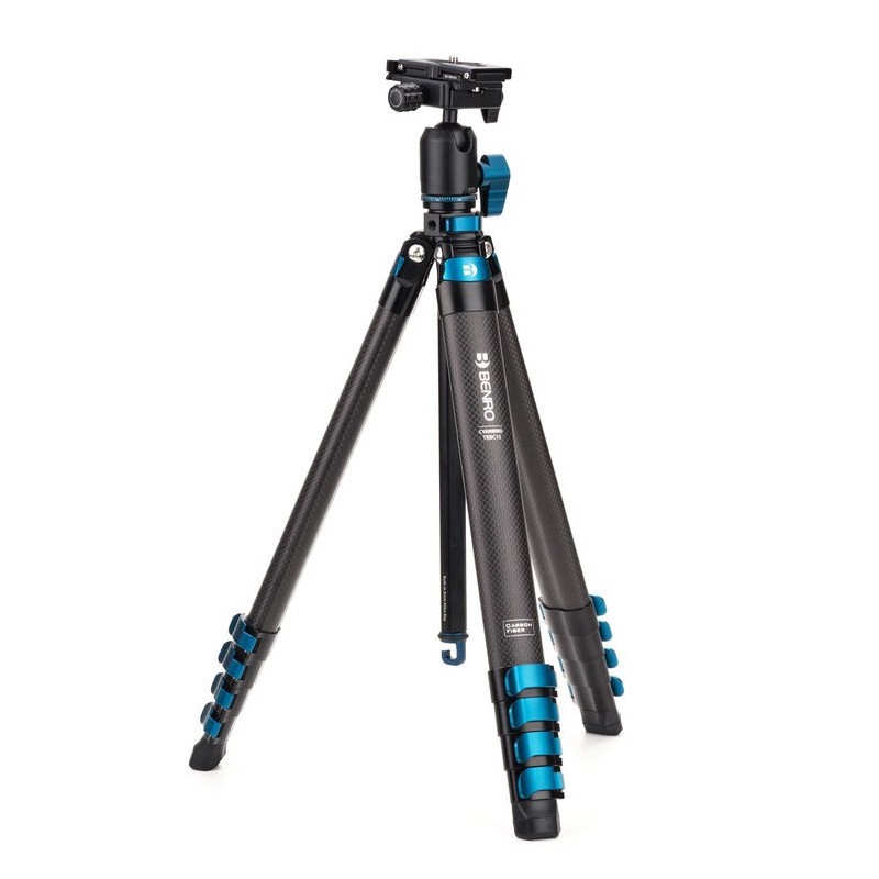Benro BlackBird Carbono N00P | tripode carbono negro viaje | kit tripode rotula n00p camara movil | tripode plegable creadores
