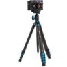 Benro BlackBird Carbono N00P | tripode carbono negro viaje | kit tripode rotula n00p camara movil | tripode plegable creadores