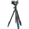 Benro BlackBird Carbono N00P | tripode carbono negro viaje | kit tripode rotula n00p camara movil | tripode plegable creadores