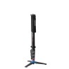 Benro Kit Monopié S Series con Cierre Flip A48FD | Monopié de aluminio con base trípode y cierre flip para vídeo profesional