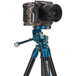 Benro SuperSlim Serie 0 PHVF2 | tripode aluminio superslim ligero | kit tripode flip vertical vlogging | tripode compacto perfil