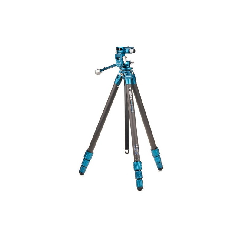 Benro SuperSlim Carbono Serie 0 PHVF2 | tripode carbono superslim ligero | kit tripode flip carbono vertical | tripode viaje com