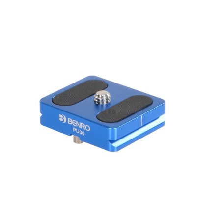 Benro Placa de Montaje Rápido Slim PU30 Arca OR | Placa tipo Arca Swiss para rótulas Benro y compatibles