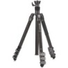 Benro Rhino Carbono Serie 3 | tripode carbono alta carga | kit tripode convertible monopie | tripode reversible viaje profesiona
