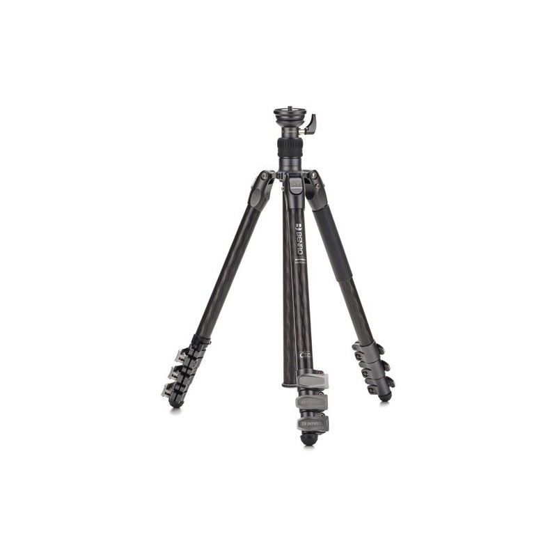 Benro Rhino Carbono Serie 2 | tripode carbono equilibrado | kit tripode convertible viaje | tripode arana aluminio ajuste automa