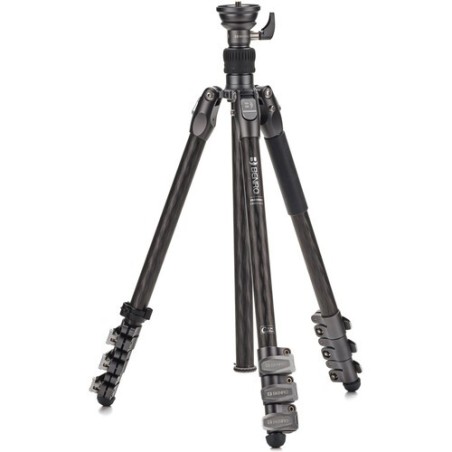 Benro Rhino Carbono Serie 1 | tripode carbono ligero viaje | kit tripode convertible compacto | tripode arana aluminio patas aju