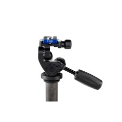 Benro Rótula de 3 Ejes HD1A Compatible Arca | Rótula panorámica con control independiente y placa tipo Arca Swiss