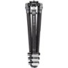 Benro Mammoth Carbono Serie 3 | tripode carbono bol 75mm | kit tripode video profesional pesado | tripode compatible cabezales p
