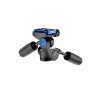 Benro Rótula de 3 Ejes HD1A Compatible Arca | Rótula panorámica con control independiente y placa tipo Arca Swiss