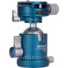 Benro Novoflex NBBH4 | rotula bola doble panoramica compacta | cabezal precision aleman ajustable | rotula tope pull twist arca