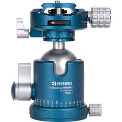 Benro Novoflex NBBH4 | rotula bola doble panoramica compacta | cabezal precision aleman ajustable | rotula tope pull twist arca