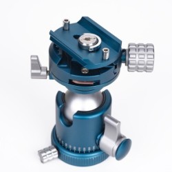 Benro Novoflex NBBH4 | rotula bola doble panoramica compacta | cabezal precision aleman ajustable | rotula tope pull twist arca