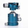 Benro Novoflex NBBH4 | rotula bola doble panoramica compacta | cabezal precision aleman ajustable | rotula tope pull twist arca