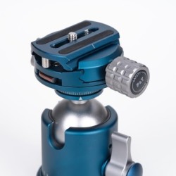 Benro Novoflex NBBH4 | rotula bola doble panoramica compacta | cabezal precision aleman ajustable | rotula tope pull twist arca