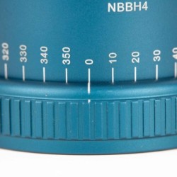 Benro Novoflex NBBH4 | rotula bola doble panoramica compacta | cabezal precision aleman ajustable | rotula tope pull twist arca