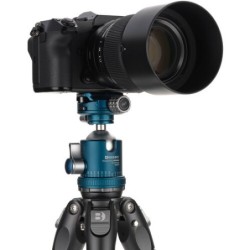 Benro Novoflex NBBH4 | rotula bola doble panoramica compacta | cabezal precision aleman ajustable | rotula tope pull twist arca