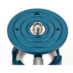 Benro Novoflex NBBH4 | rotula bola doble panoramica compacta | cabezal precision aleman ajustable | rotula tope pull twist arca