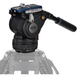 Benro BV6HPLUS Rótula 75mm | cabezal video base 75mm | rotula contrapeso 8 pasos video | rotula placa dual 501 arca