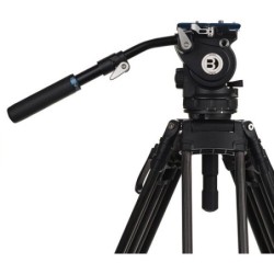 Benro BV6HPLUS Rótula 75mm | cabezal video base 75mm | rotula contrapeso 8 pasos video | rotula placa dual 501 arca
