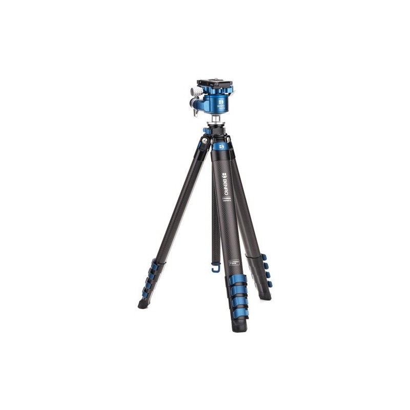 Benro BlackBird Carbono G36PT | tripode carbono negro pro | kit tripode rotula g36pt bajo perfil | tripode viaje columna carbono